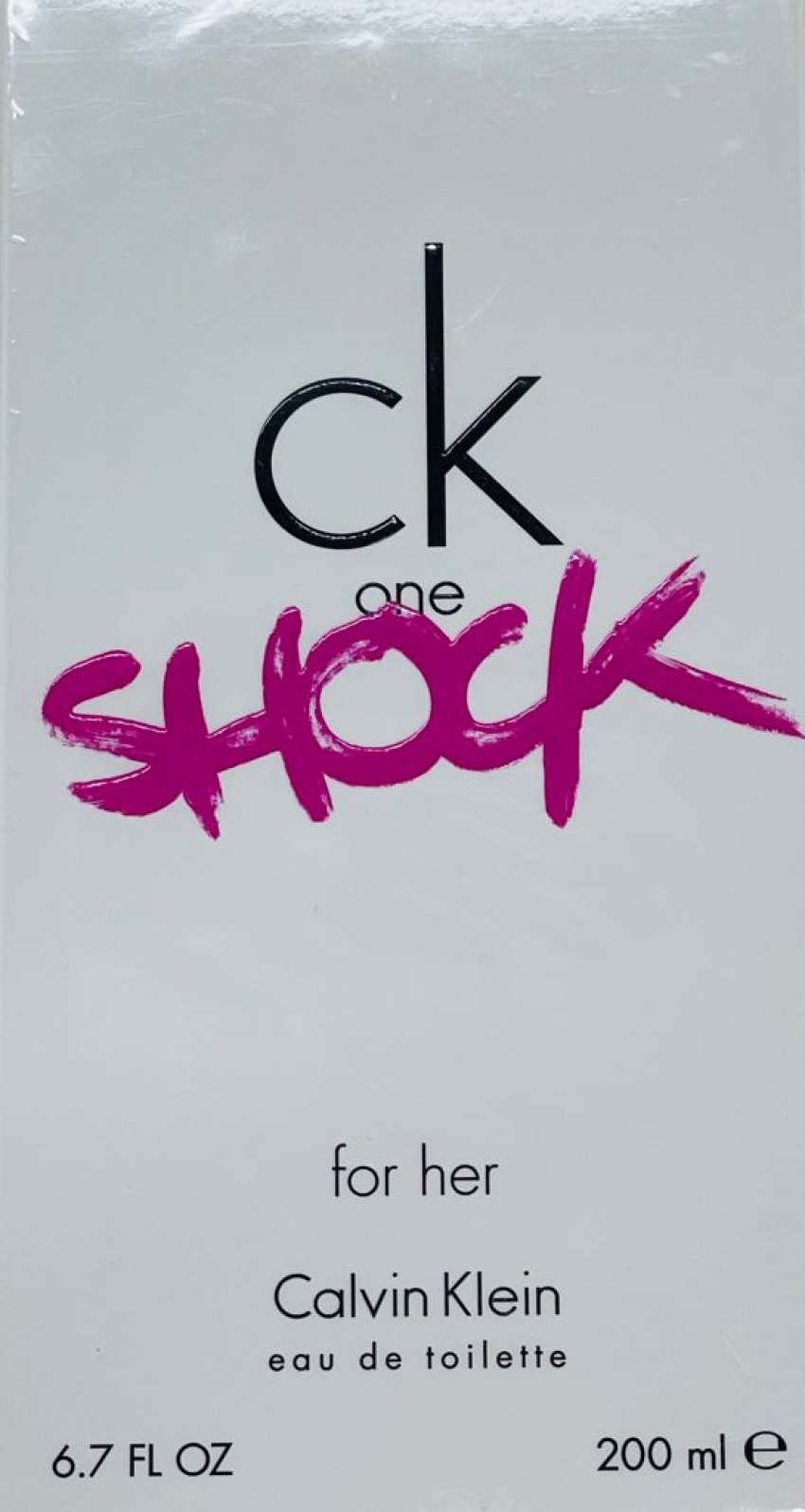 Perfume Calvin Klein One Shock 200ml Feminino