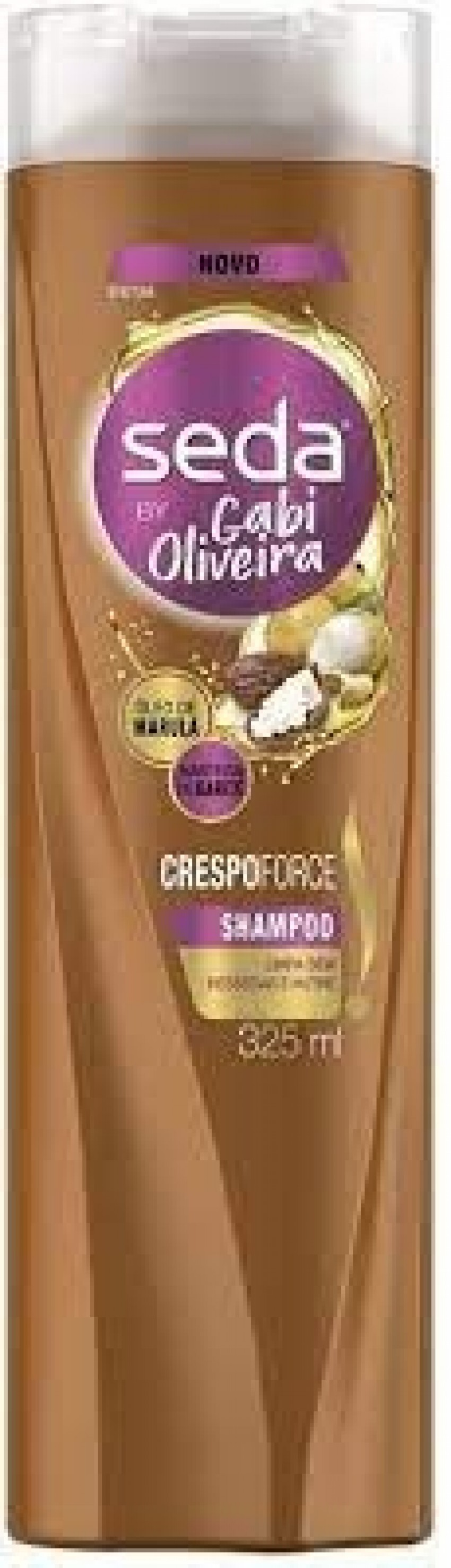 Shampoo Seda By Gabi Oliveira CrespoForce 325ml